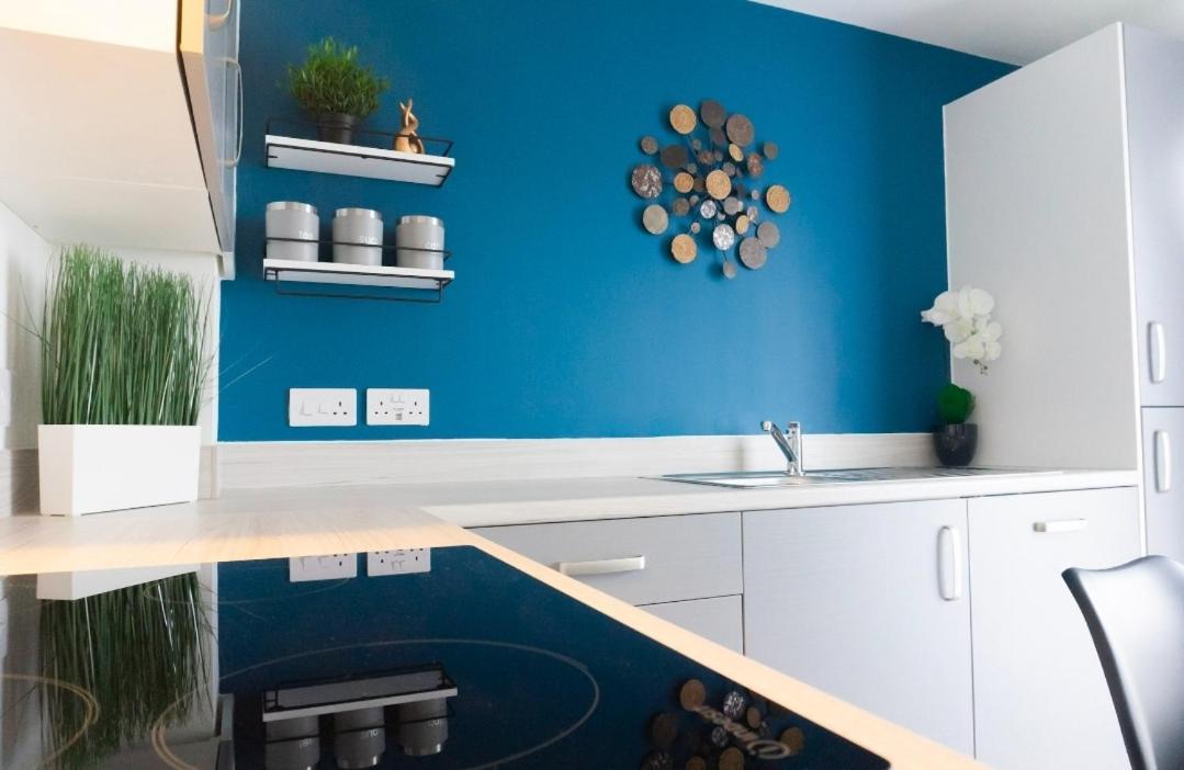 Stylish House With Private Parking Villa Glasgow Kültér fotó